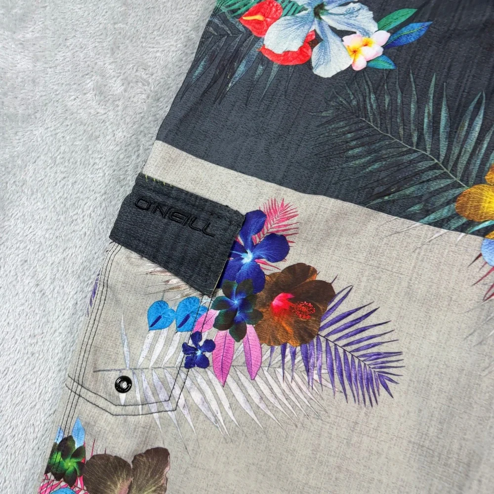 O'Neill Board Shorts Mens 33 Multicolor Floral 10